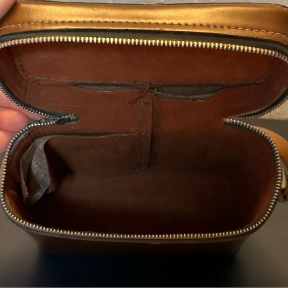 Vintage Genuine Cowhide Camera Storage Bag - Picture 4 of 6